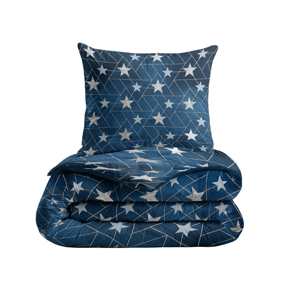Zelesta Comfort Kids Dekbed - Silver Stars - Image 9