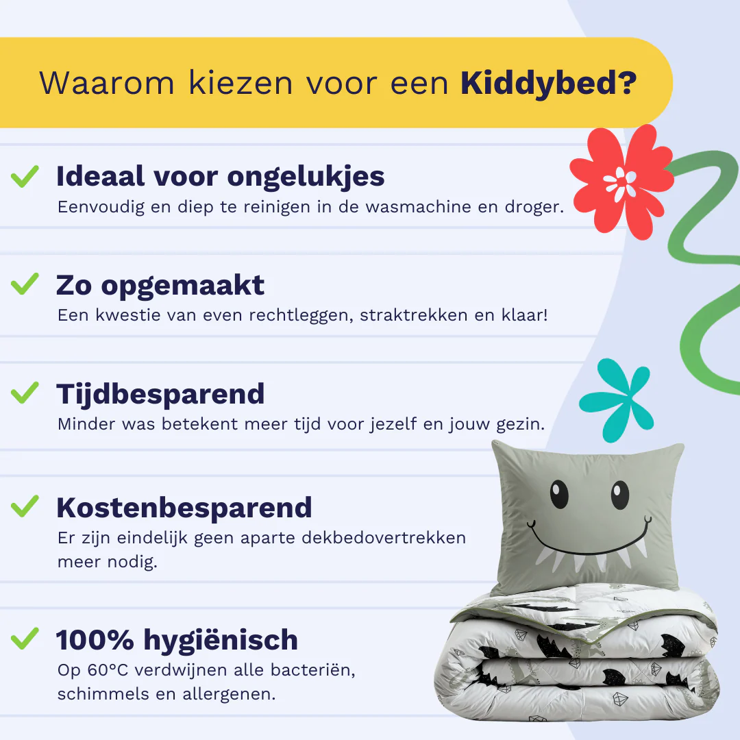 Zelesta Comfort Kids Dekbed - Smiling Dragon - Image 4