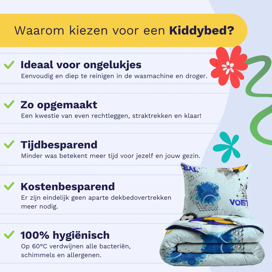 Zelesta Comfort Kids Dekbed - Soccer Dream - Image 4