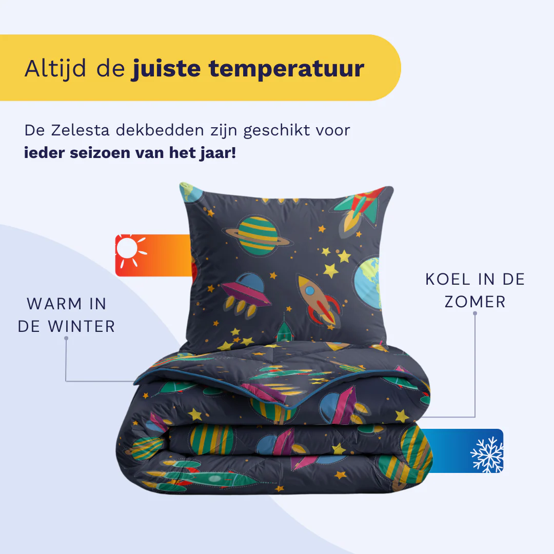 Zelesta Comfort Kids Dekbed - Space Dream - Image 4