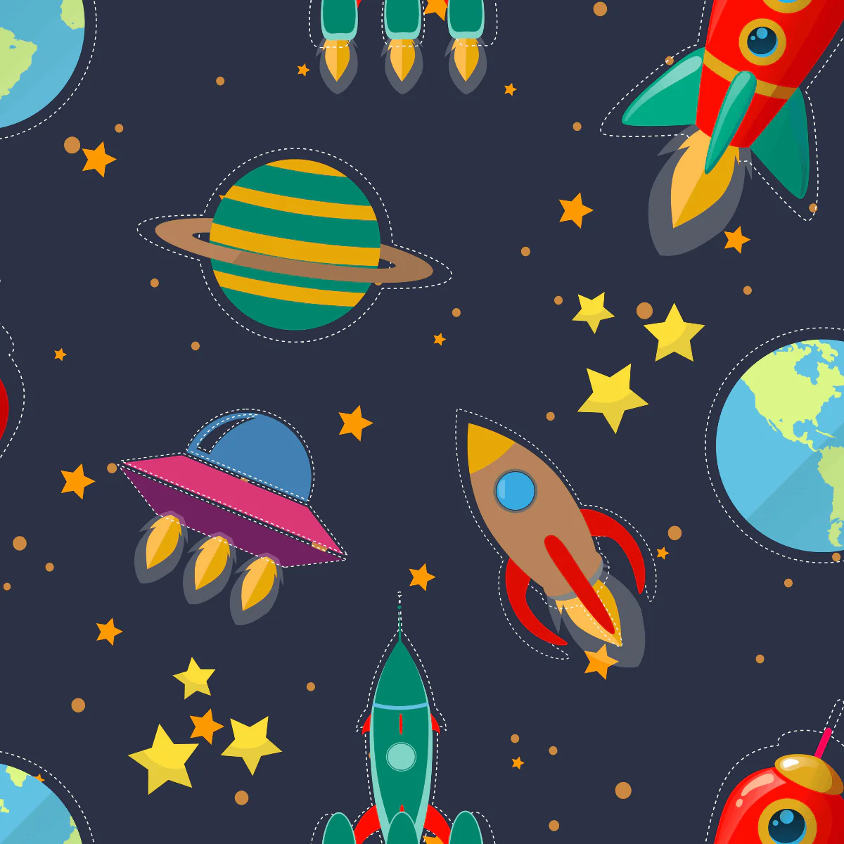 Zelesta Comfort Kids Dekbed - Space Dream - Image 7