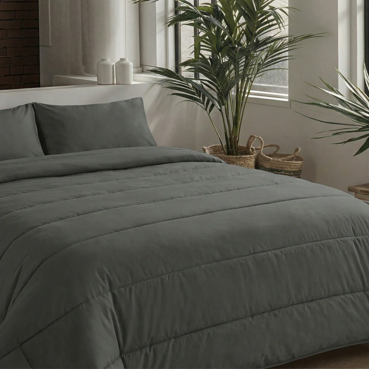 Zelesta Comfort Uni Dekbed - Antraciet - Image 4