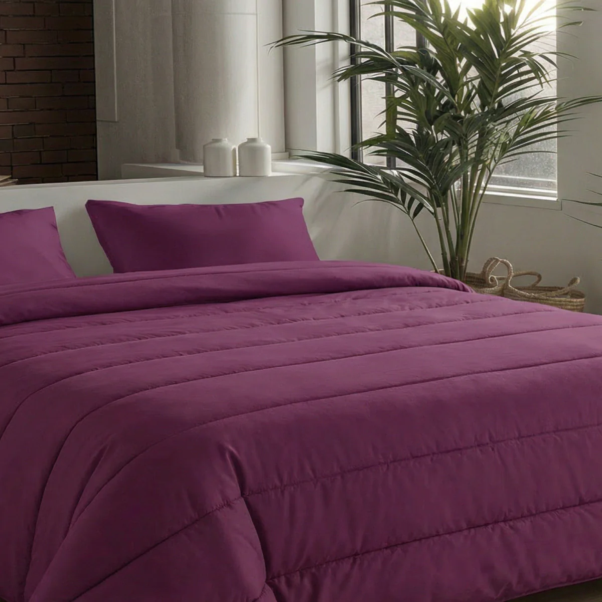 Zelesta Comfort Uni Dekbed - Bordeaux - Image 3