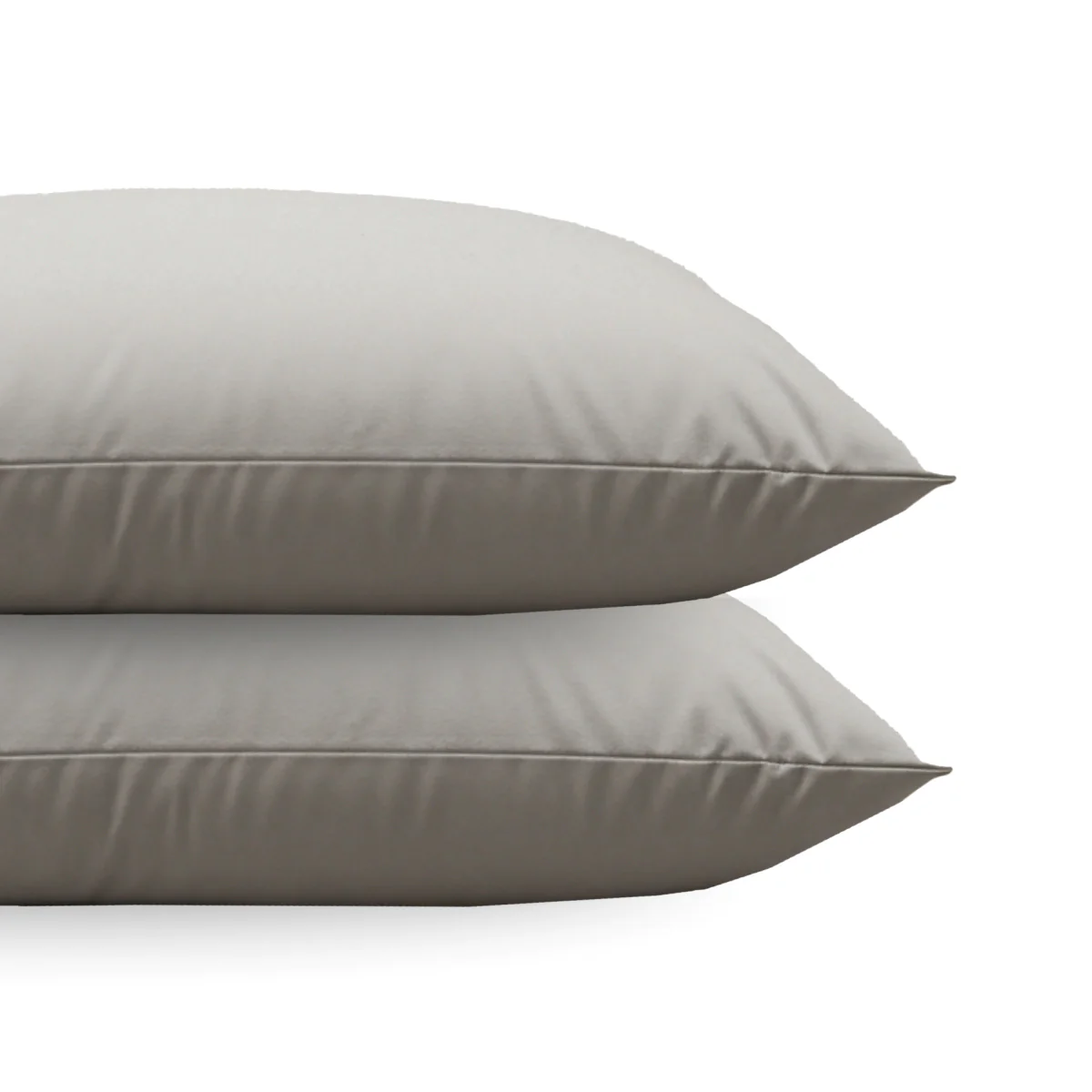 Zelesta Comfort Uni Diamond  Kussenslopen Set van 2 - Zandbeige