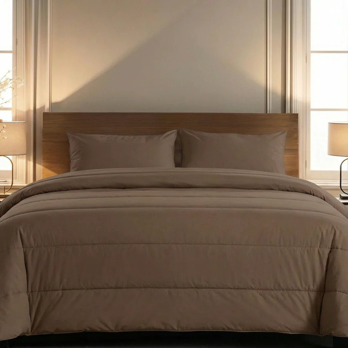 Zelesta Comfort Uni Zomerdekbed - Mokka - Image 2