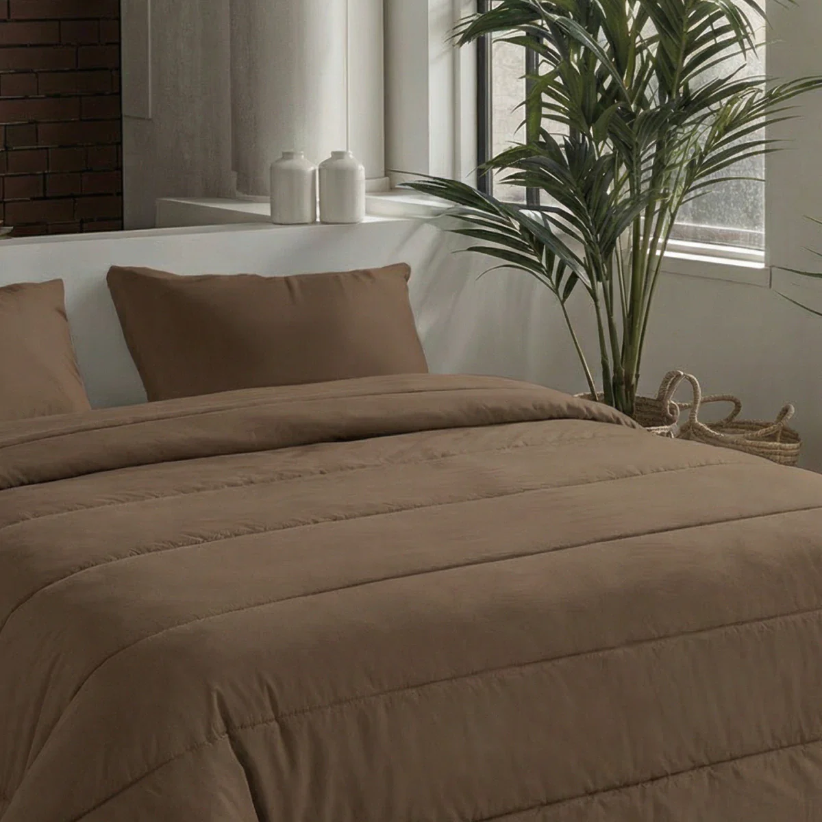 Zelesta Comfort Uni Zomerdekbed - Mokka - Image 3