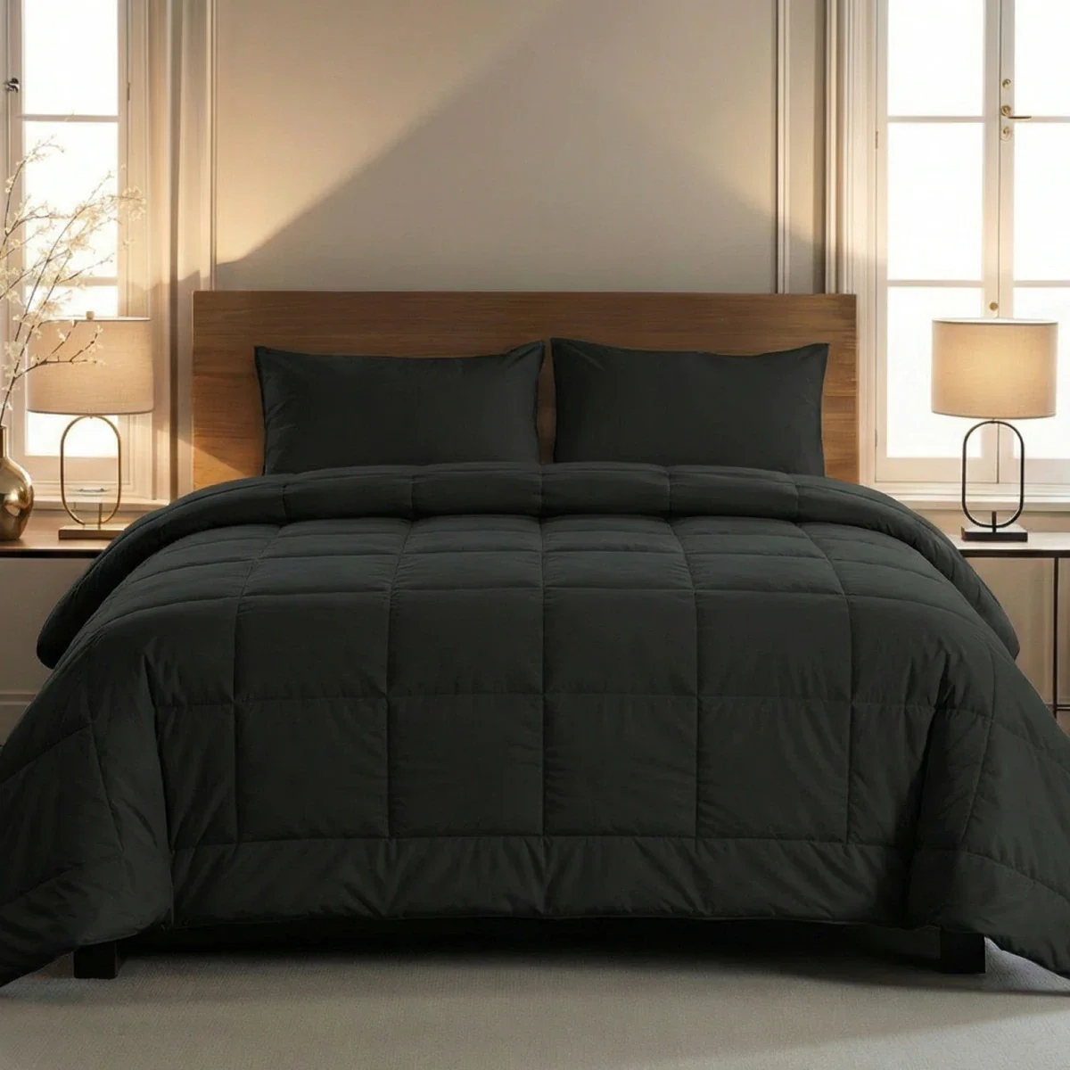 Zelesta Comfort Uni Zomerdekbed - Zwart - Image 2