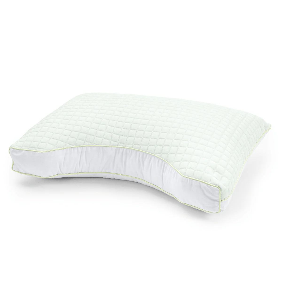 Zelesta Cooling Pillow Mint Green - Microgel Support 45x65cm - Image 4