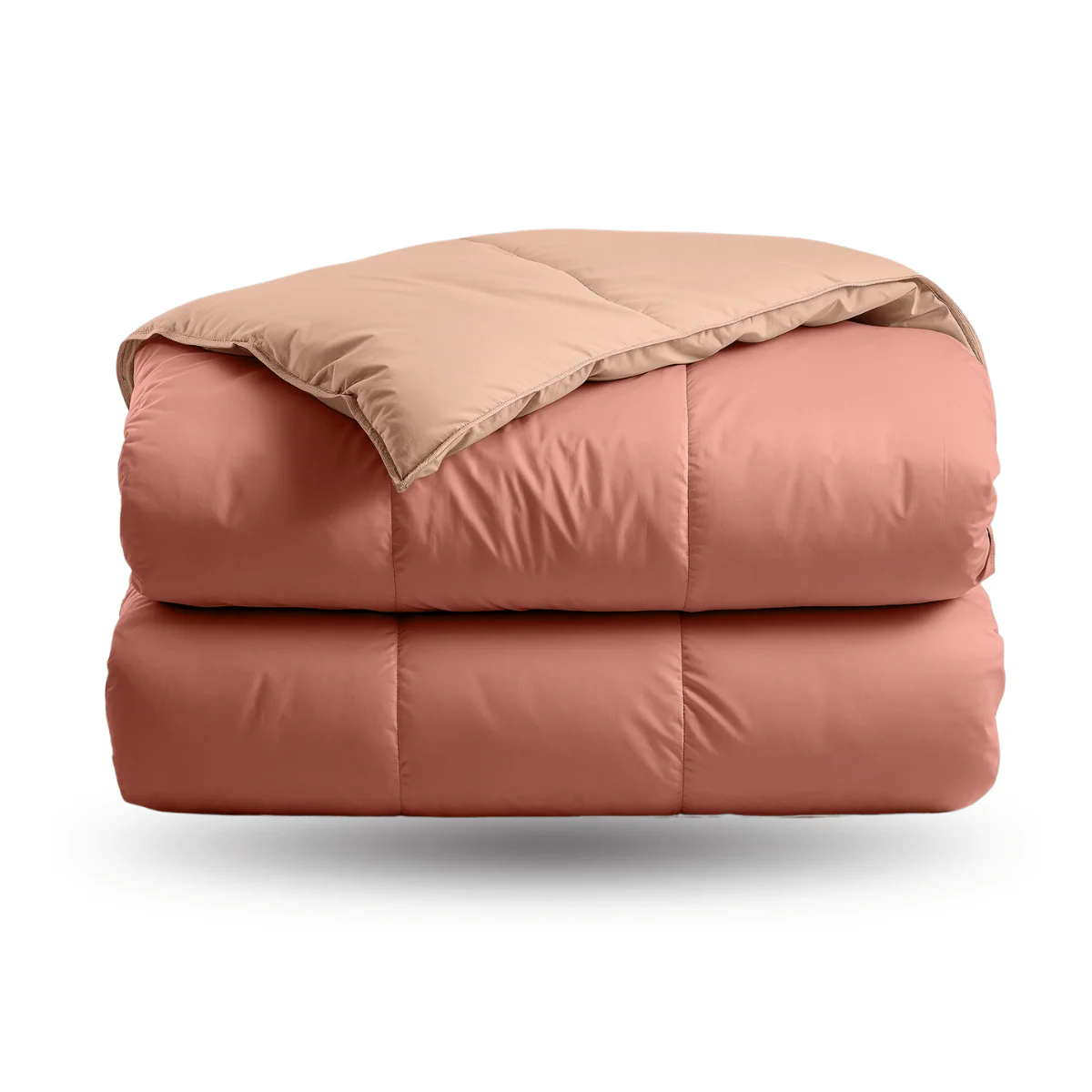 Zelesta Deluxe Duo Percale Katoen Dekbed - Zalm & Perzik
