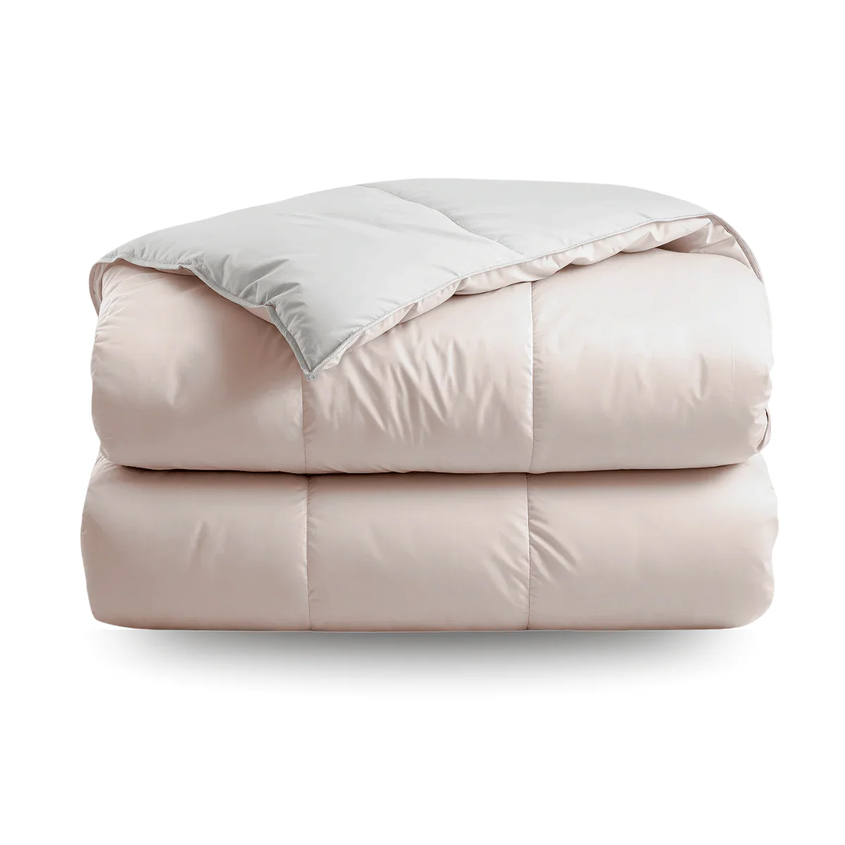 Zelesta Deluxe Duo Percale Katoen Dekbed - Zijde & Crème