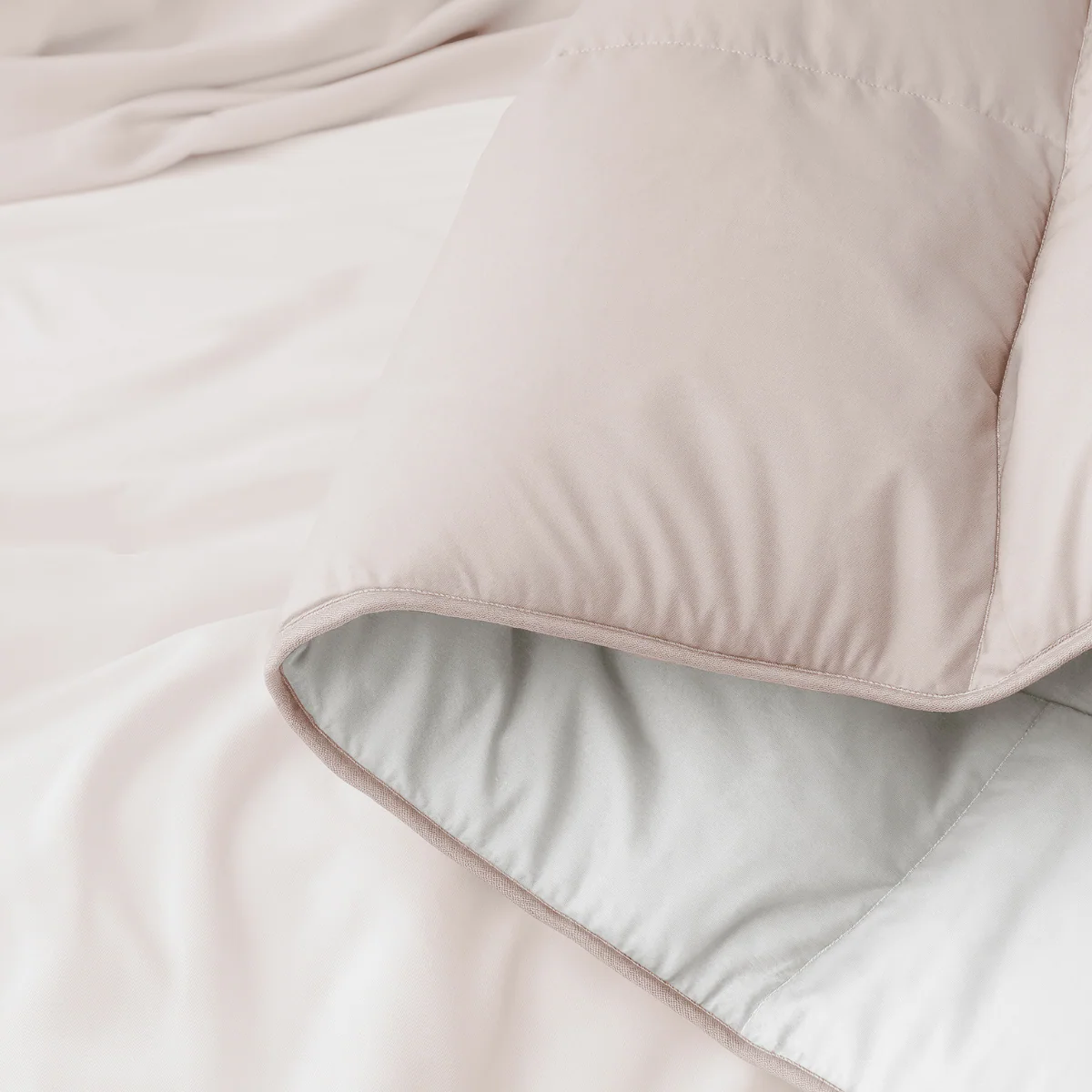 Zelesta Deluxe Duo Percale Katoen Dekbed - Zijde & Crème - Image 10
