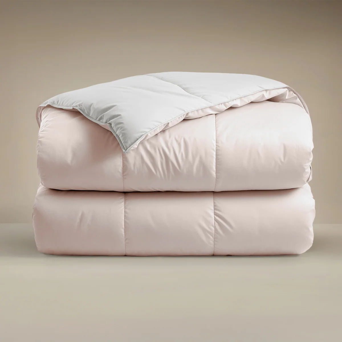 Zelesta Deluxe Duo Percale Katoen Dekbed - Zijde & Crème - Image 11
