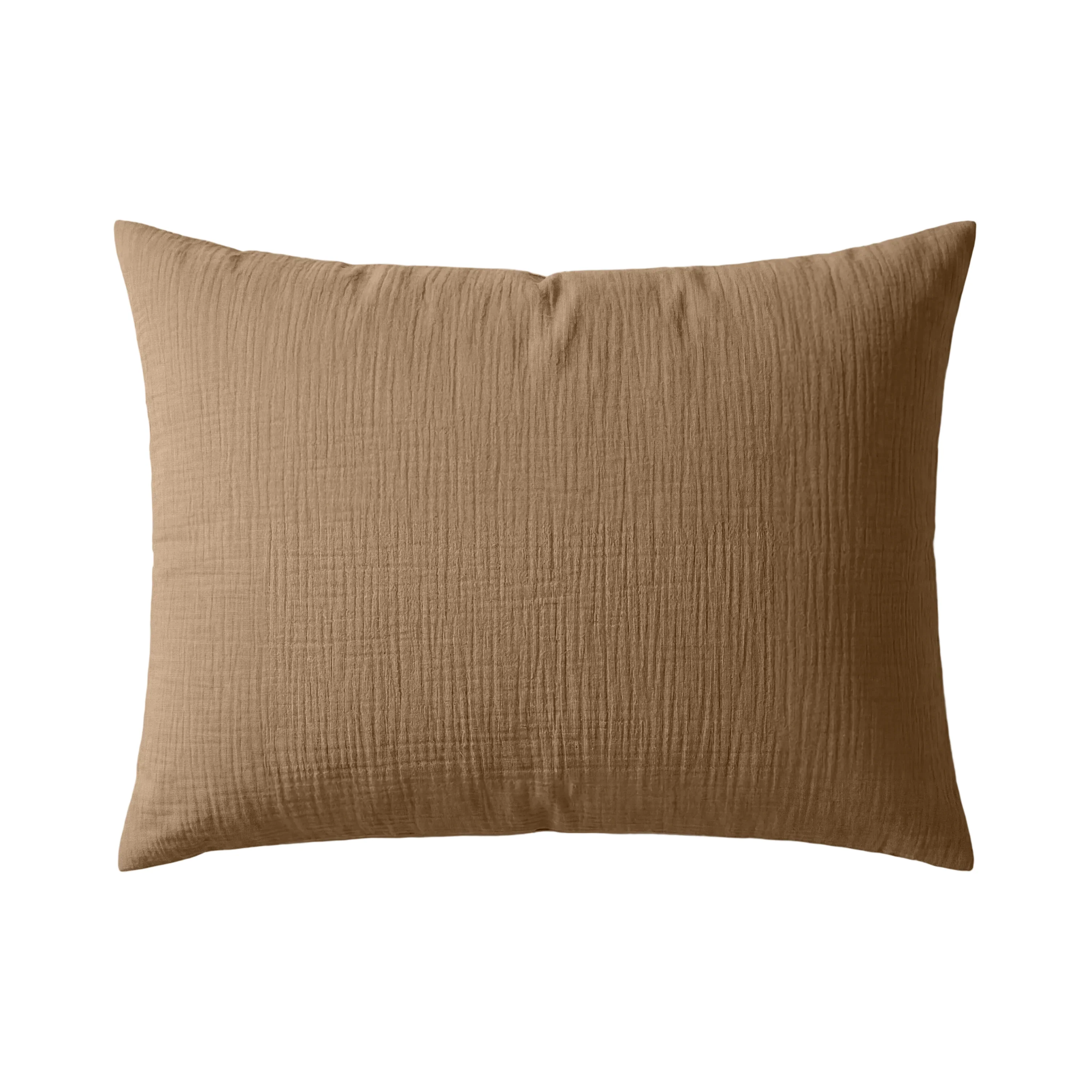 Zelesta Deluxe Katoen Mousseline Kussensloop Set Van 2 - Bruin
