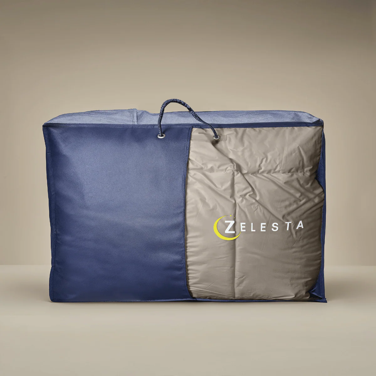 Zelesta Deluxe Uni Satijnkatoen Dekbed - Walnootbruin - Image 10