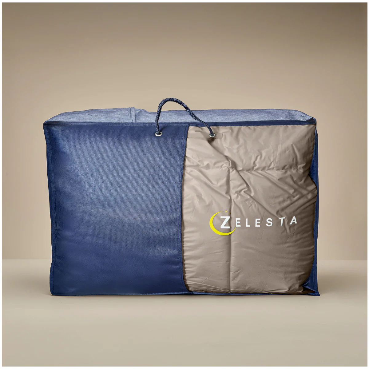 Zelesta Deluxe Uni Satijnkatoen Zomerdekbed - Walnootbruin - Image 5