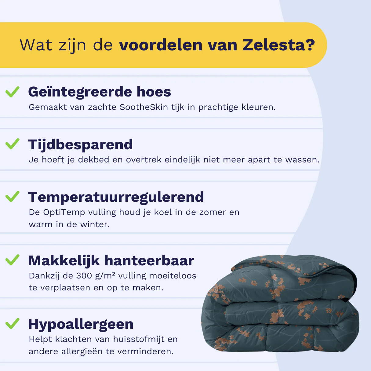 Zelesta Everyday Design Dekbed - Majestic - Image 4