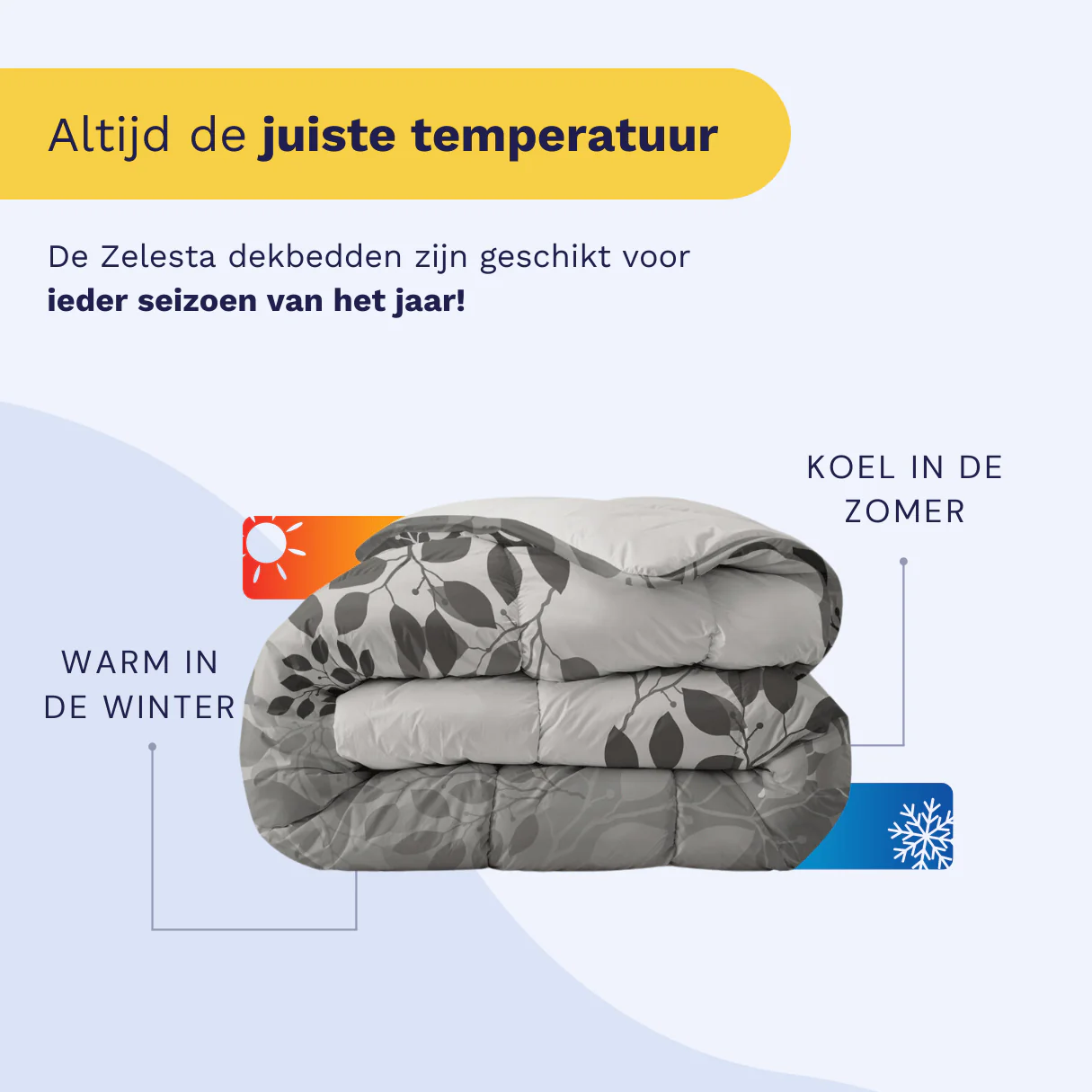Zelesta Everyday Design Dekbed - Silver Wilderness - Image 5