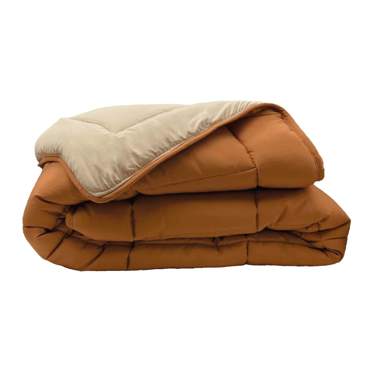 Zelesta Everyday Duo Dekbed - Bronsbruin & Linnen