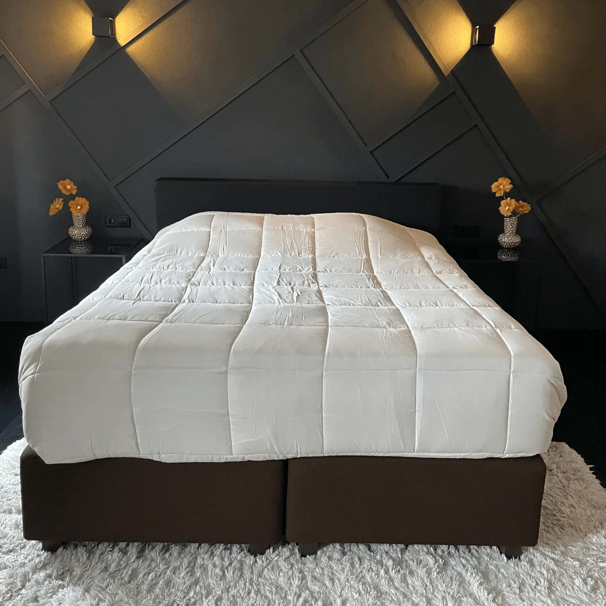 Zelesta Everyday Duo Dekbed - Turqoise & Beige - Image 2