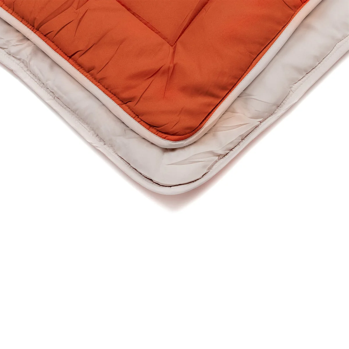Zelesta Everyday Duo Zomerdekbed - Lichtgrijs & Gember - Image 15