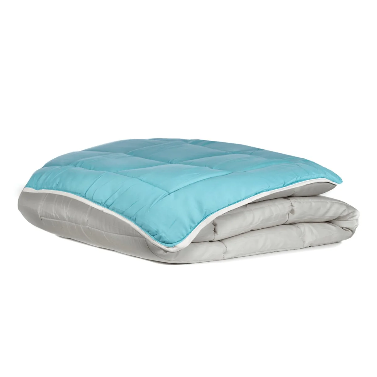 Zelesta Everyday Duo Zomerdekbed - Lichtgrijs & Zeegroen - Image 16