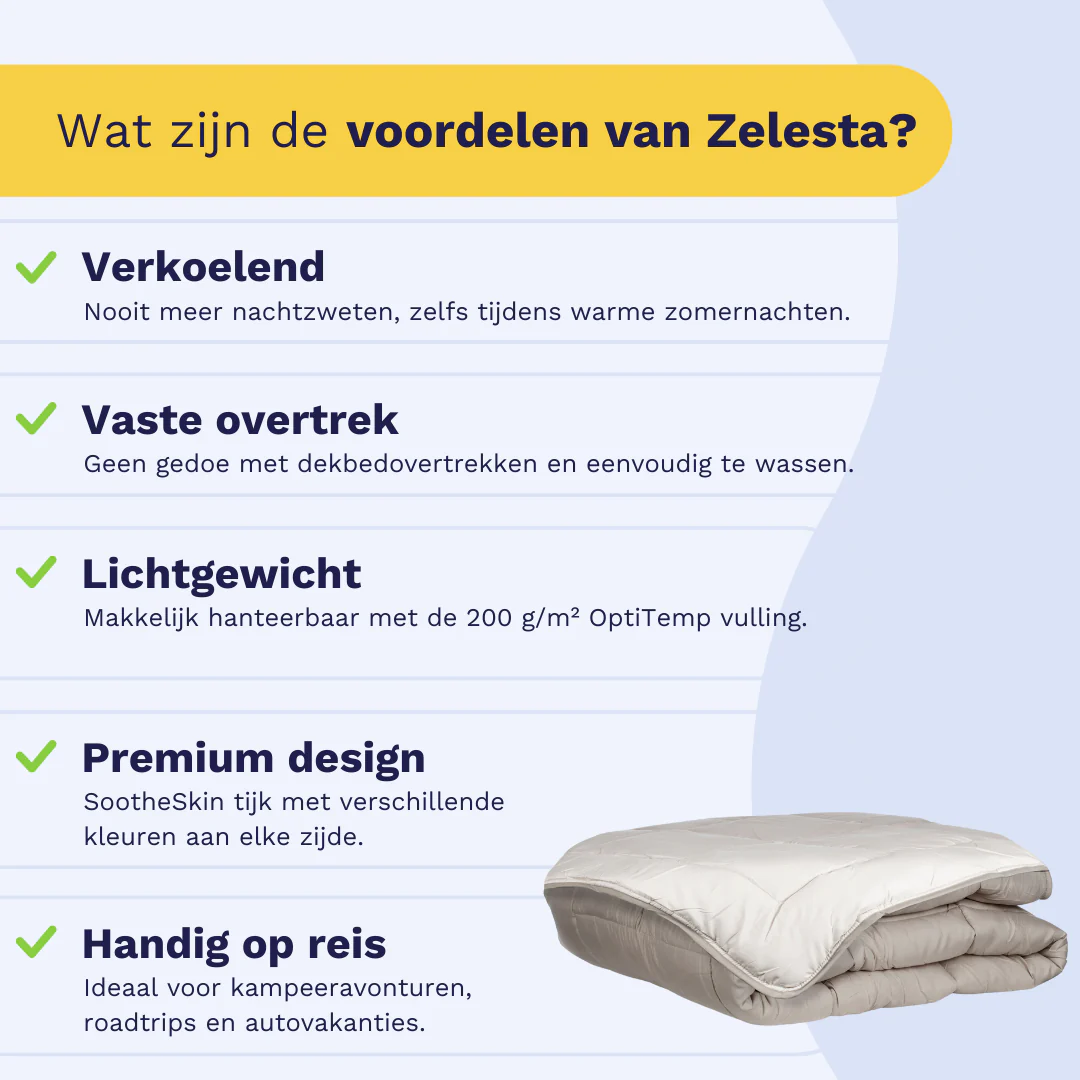 Zelesta Everyday Duo Zomerdekbed - Taupe & Linnen - Image 4
