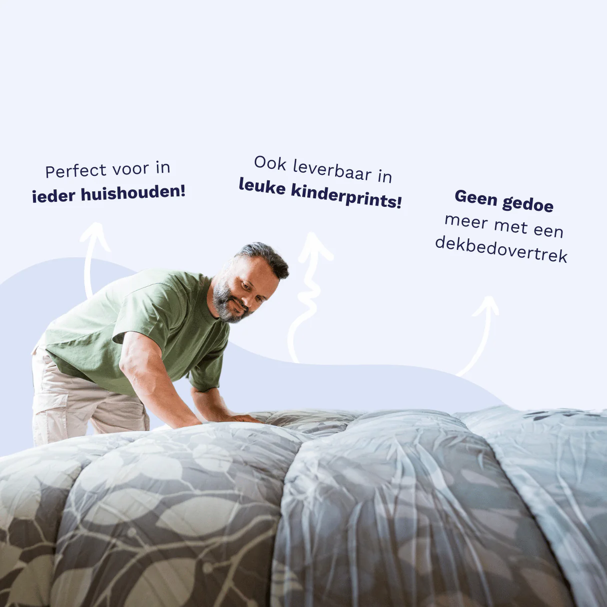 Zelesta Everyday Uni Dekbed - Zandbeige - Image 6