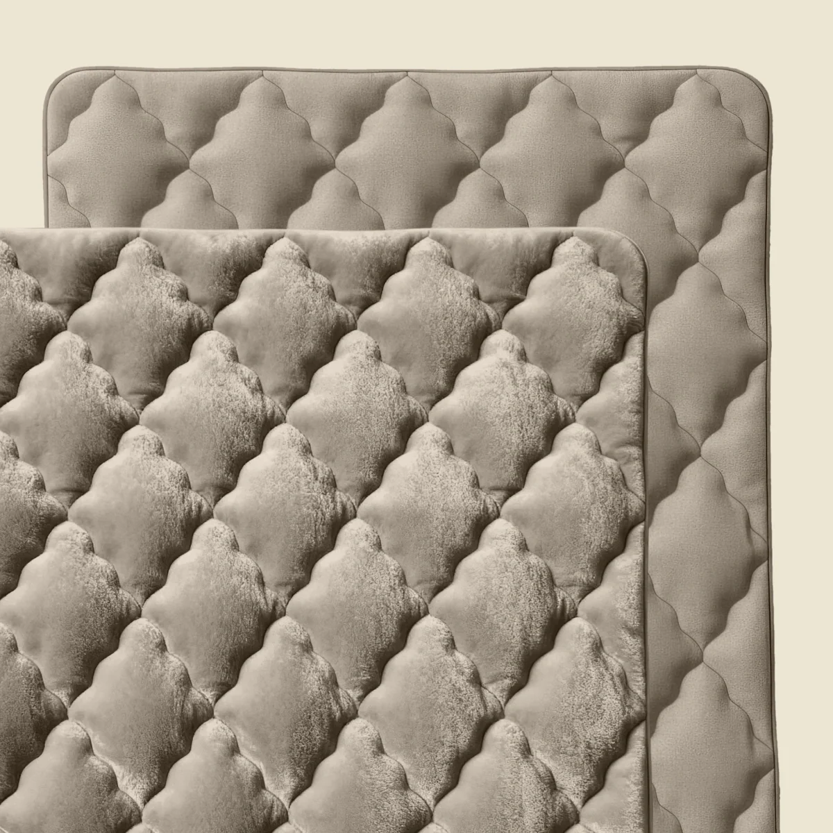 Zelesta Flanel Uni - Taupe - Image 4