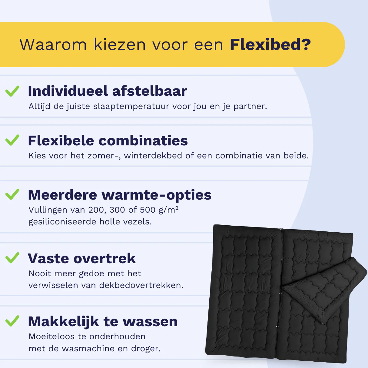 Zelesta Flexibed - Zwart - Image 4