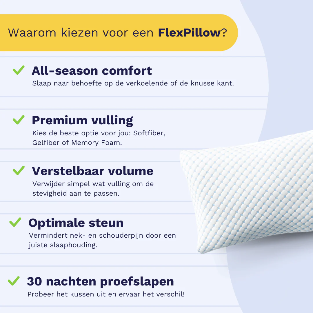 Zelesta FlexPillow 60x70cm - Image 3