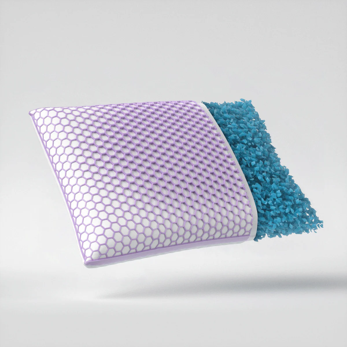 Zelesta Honeycomb TPE Pillow - Memory Foam Vlokken - Image 5