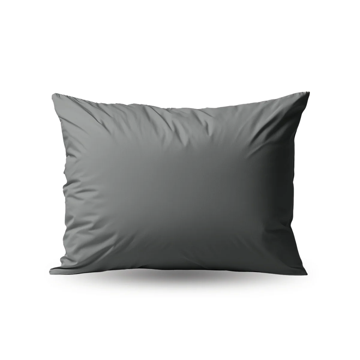 Zelesta Deluxe Percale Katoen Kussensloop Set Van 2 - Antraciet