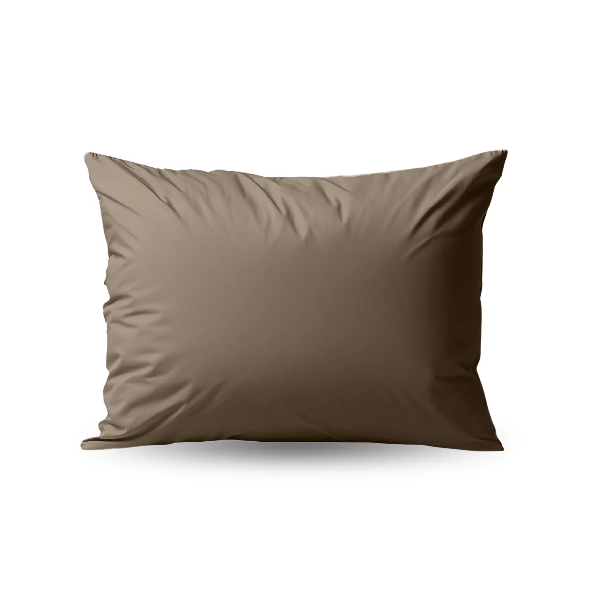 Zelesta Deluxe Percale Katoen Kussensloop Set Van 2 - Taupe