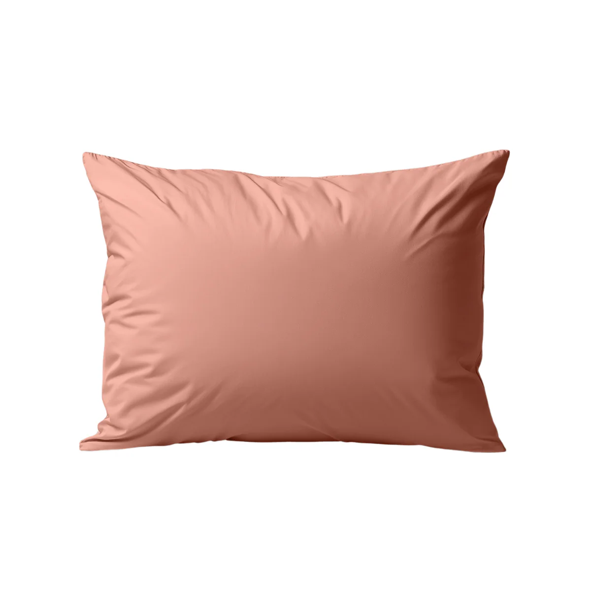 Zelesta Deluxe Percale Katoen Kussensloop Set Van 2 - Zalm