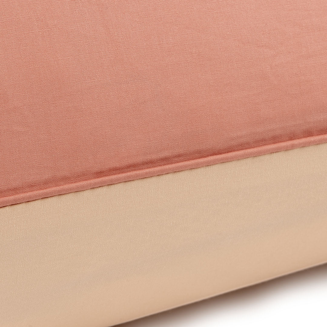 Zelesta Deluxe Percale Katoen Kussensloop Set Van 2 - Zalm - Image 3