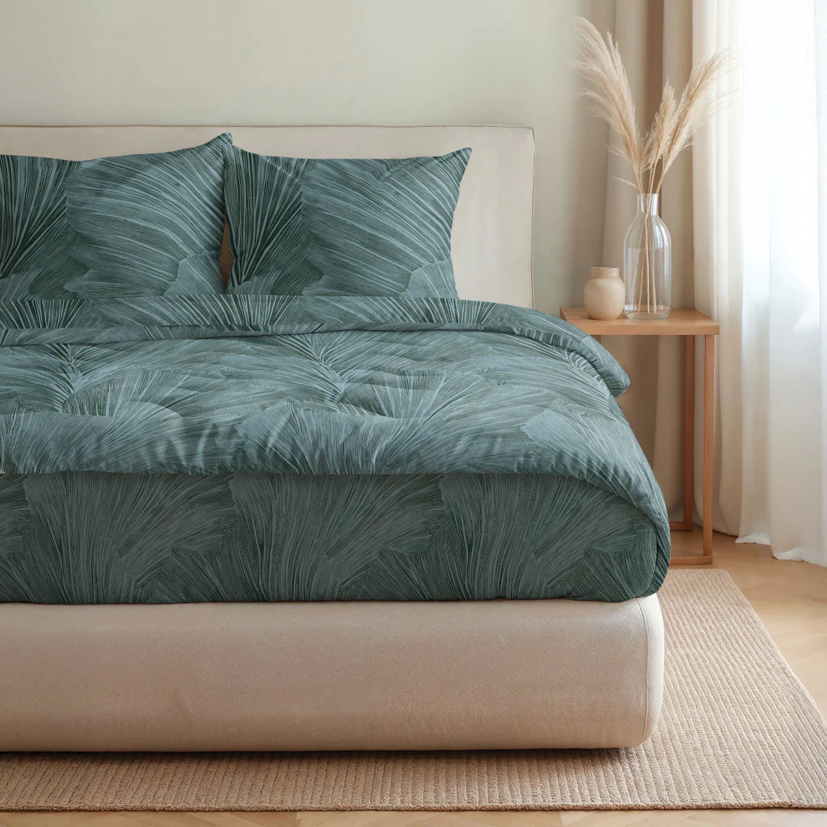 Zelesta Pure Design Katoen Dekbed - Botanical Green - Image 3