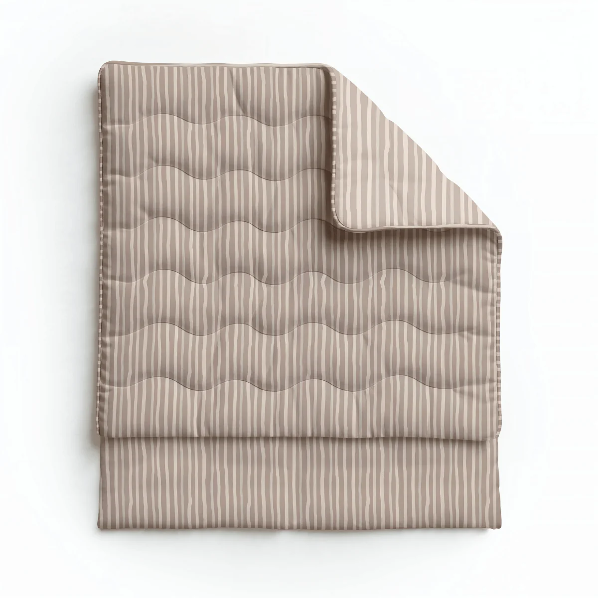 Zelesta Pure Design Katoen Dekbed - Brown Stripes - Image 4