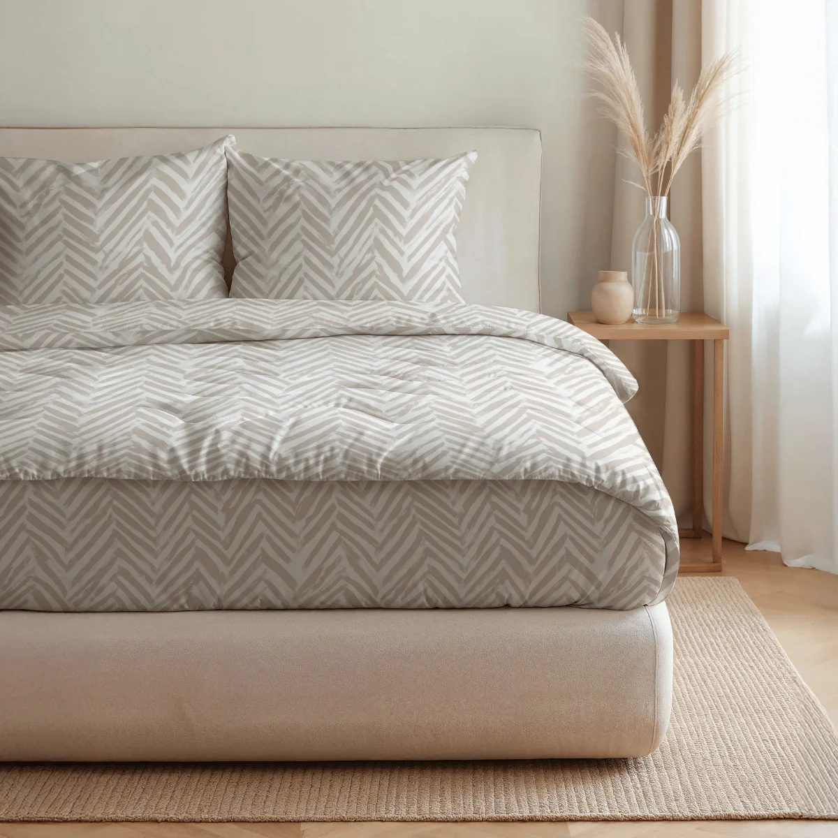 Zelesta Pure Design Katoen Dekbed - Ethnic Cream - Image 3