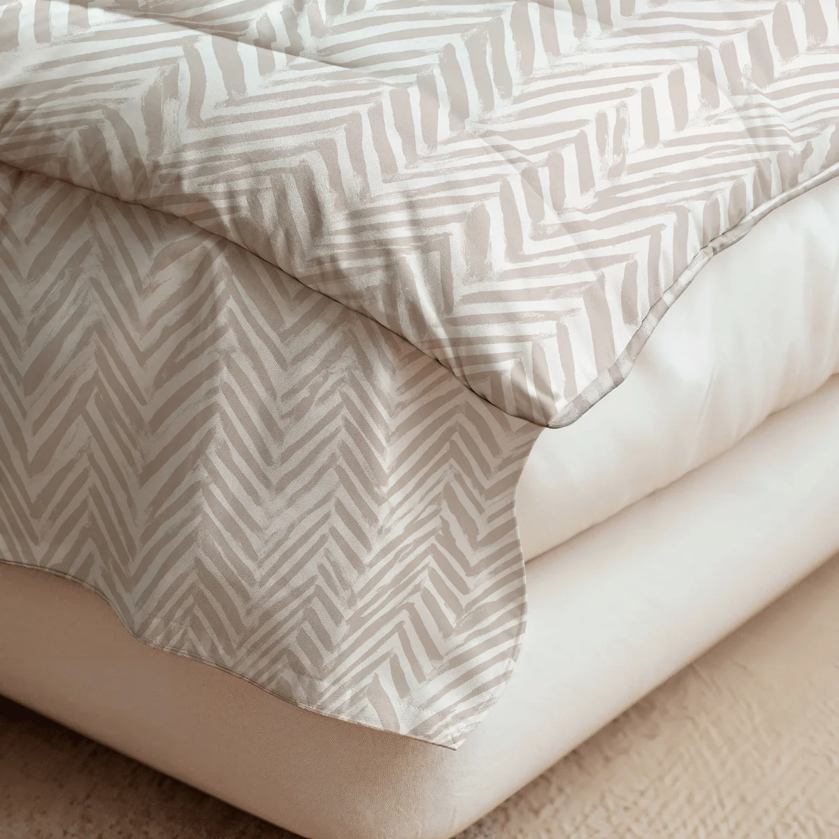 Zelesta Pure Design Katoen Dekbed - Ethnic Cream - Image 6