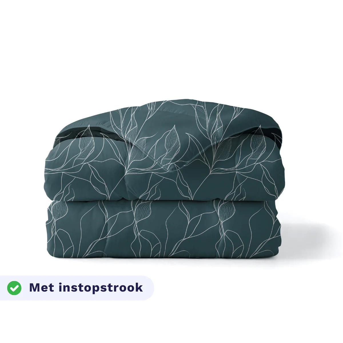 Zelesta Pure Design Katoen Dekbed - White Leaves