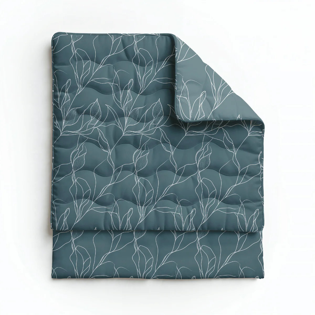 Zelesta Pure Design Katoen Dekbed - White Leaves - Image 4