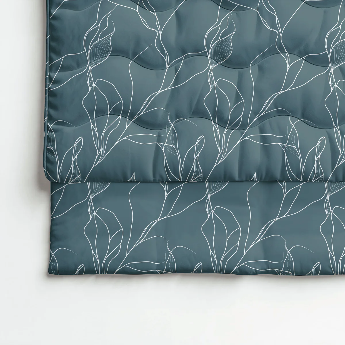 Zelesta Pure Design Katoen Dekbed - White Leaves - Image 5