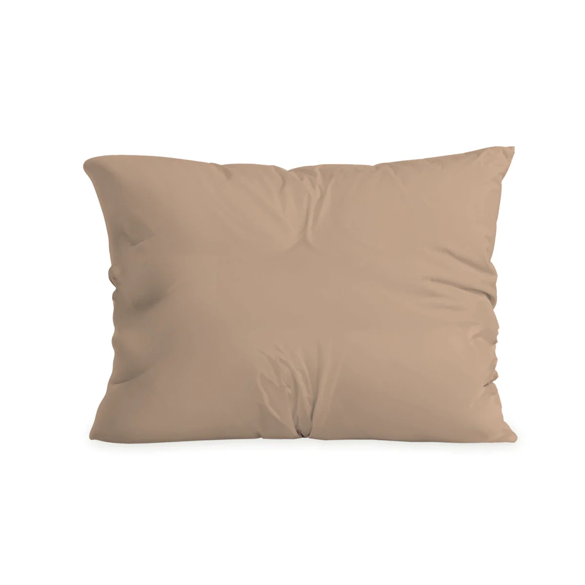 Zelesta Pure Duo Katoen Kussensloop set van 2 - Rozebruin