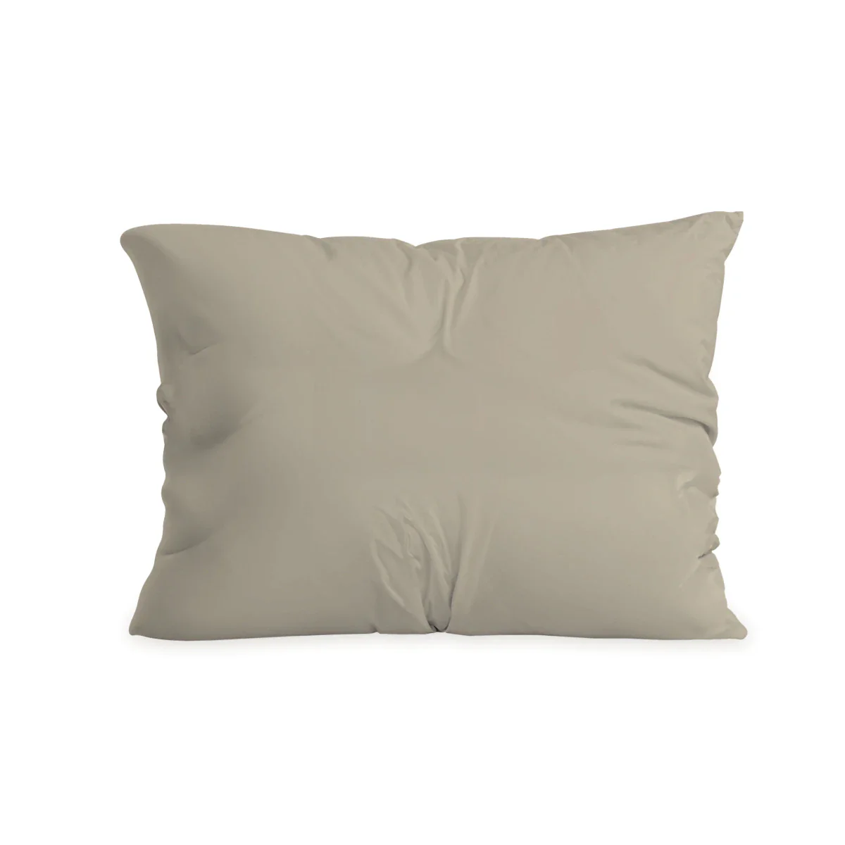 Zelesta Pure Duo Katoen Kussensloop set van 2 - Warmgrijs
