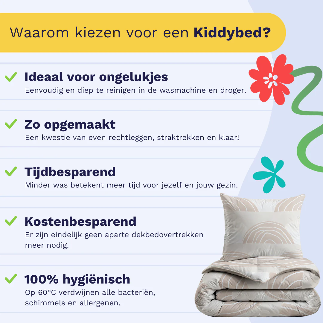 Zelesta Pure Kids Katoen Dekbed - Dune Dreams - Image 4
