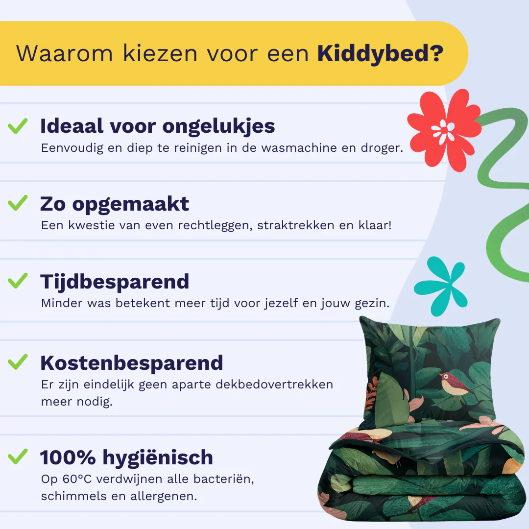 Zelesta Pure Kids Katoen Dekbed - Jungle Journey - Image 4