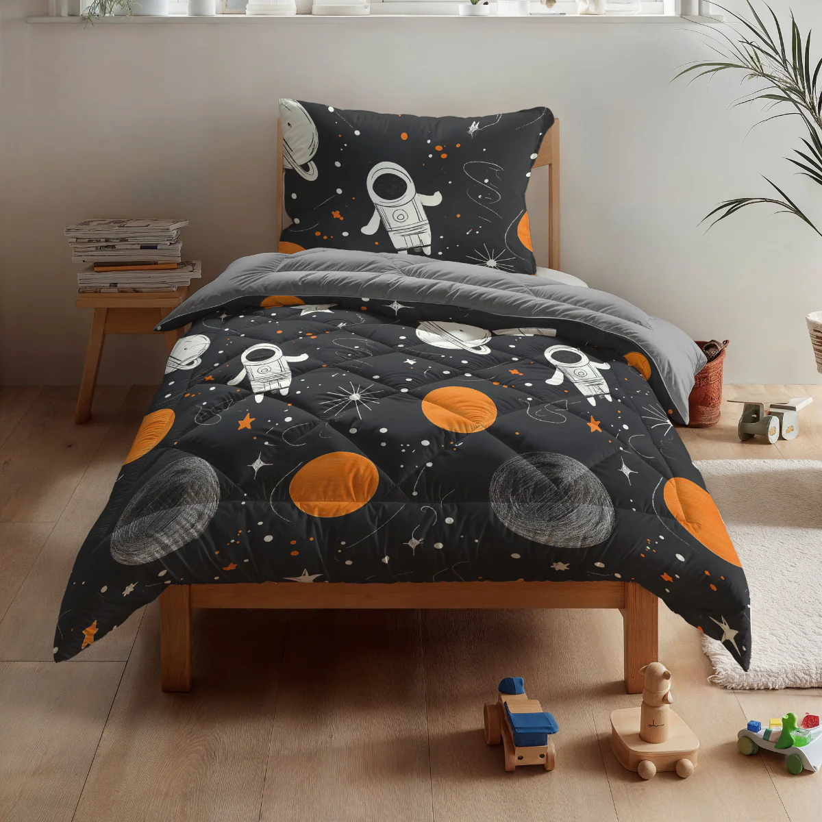 Zelesta Pure Kids Katoen Dekbed - Space Man - Image 3