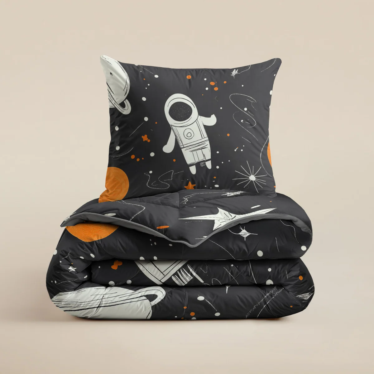 Zelesta Pure Kids Katoen Dekbed - Space Man - Image 7