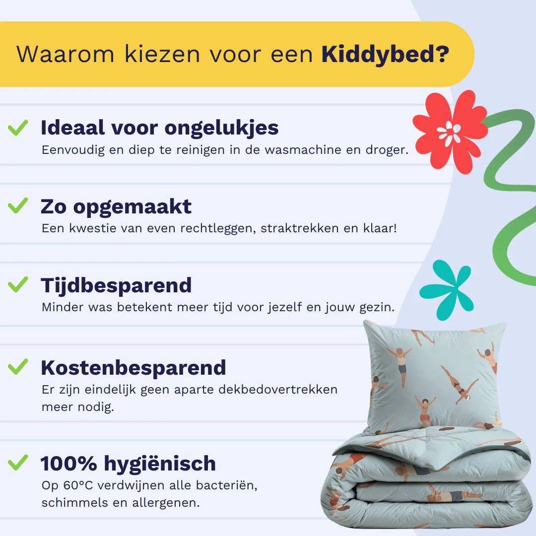 Zelesta Pure Kids Katoen Dekbed - Swimmers - Image 5