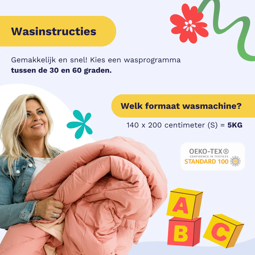 Zelesta Pure Kids Katoen Dekbed - Swimmers - Image 7